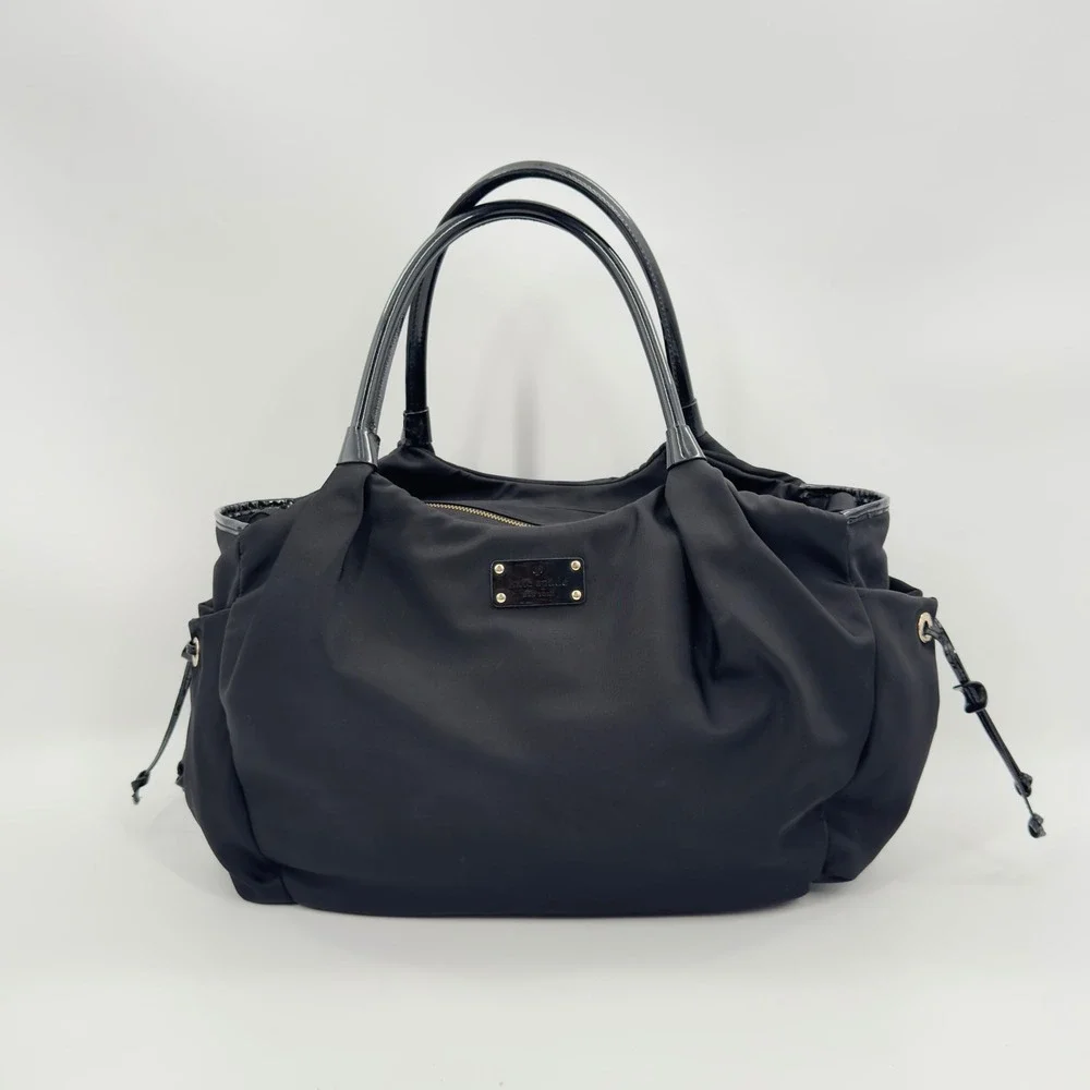 Kate Spade Stevie Diaper Bag – Black Nylon